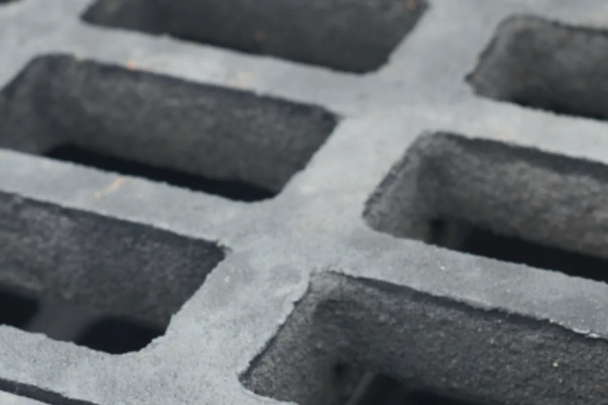 Storm drain grate on a Murrieta street